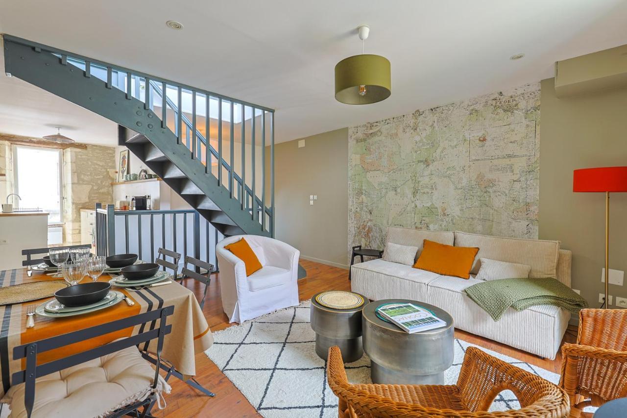 شقة Tour Du Palais #Terrasse #Vue كونْياك المظهر الخارجي الصورة