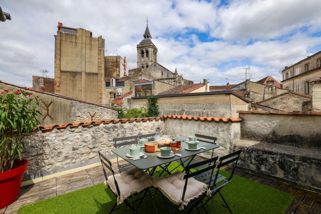 شقة Tour Du Palais #Terrasse #Vue كونْياك المظهر الخارجي الصورة