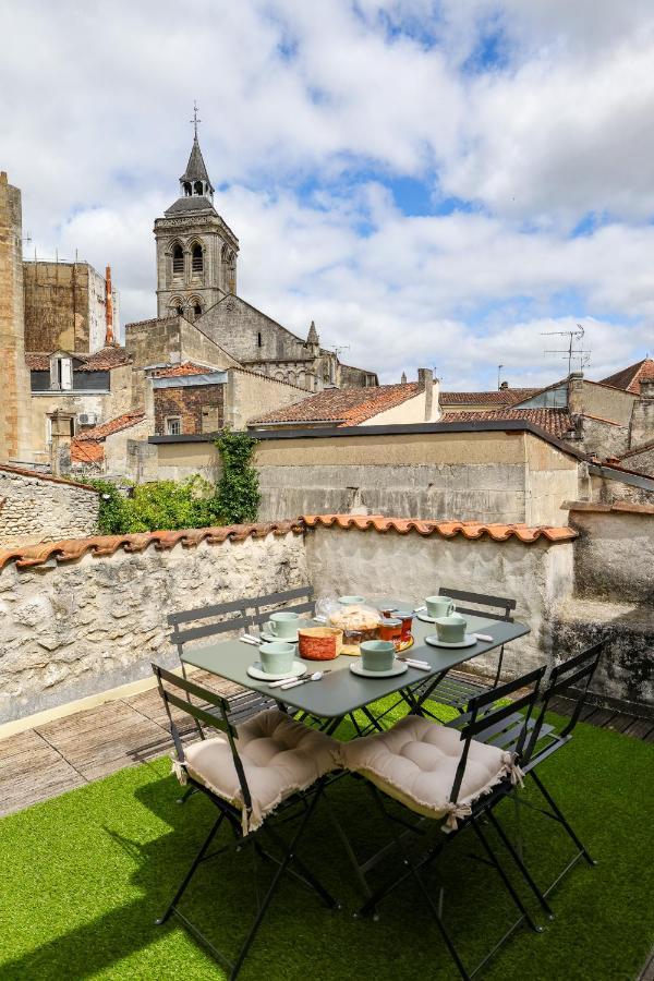 شقة Tour Du Palais #Terrasse #Vue كونْياك المظهر الخارجي الصورة